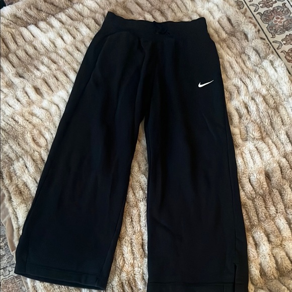 Nike Womens Phoenix Black Sweatpants Medium - Picture 4 of 7
